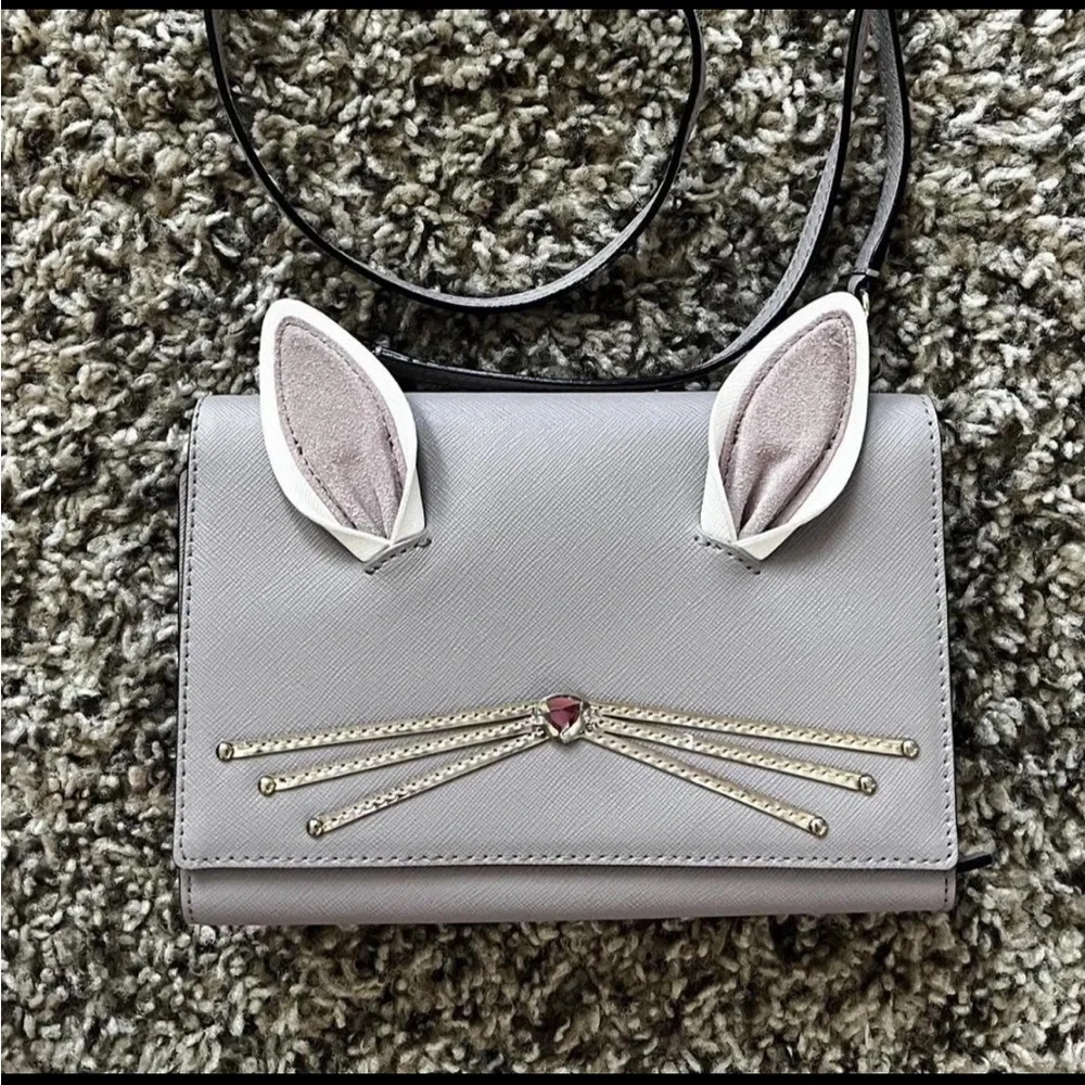 Kate Spade Rabbit Leather Crossbody - Picture 1 of 4